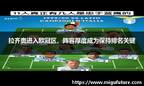 拉齐奥进入欧冠区，阵容厚度成为保持排名关键