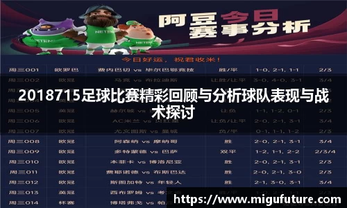 2018715足球比赛精彩回顾与分析球队表现与战术探讨